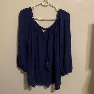 Large Purple Blouse